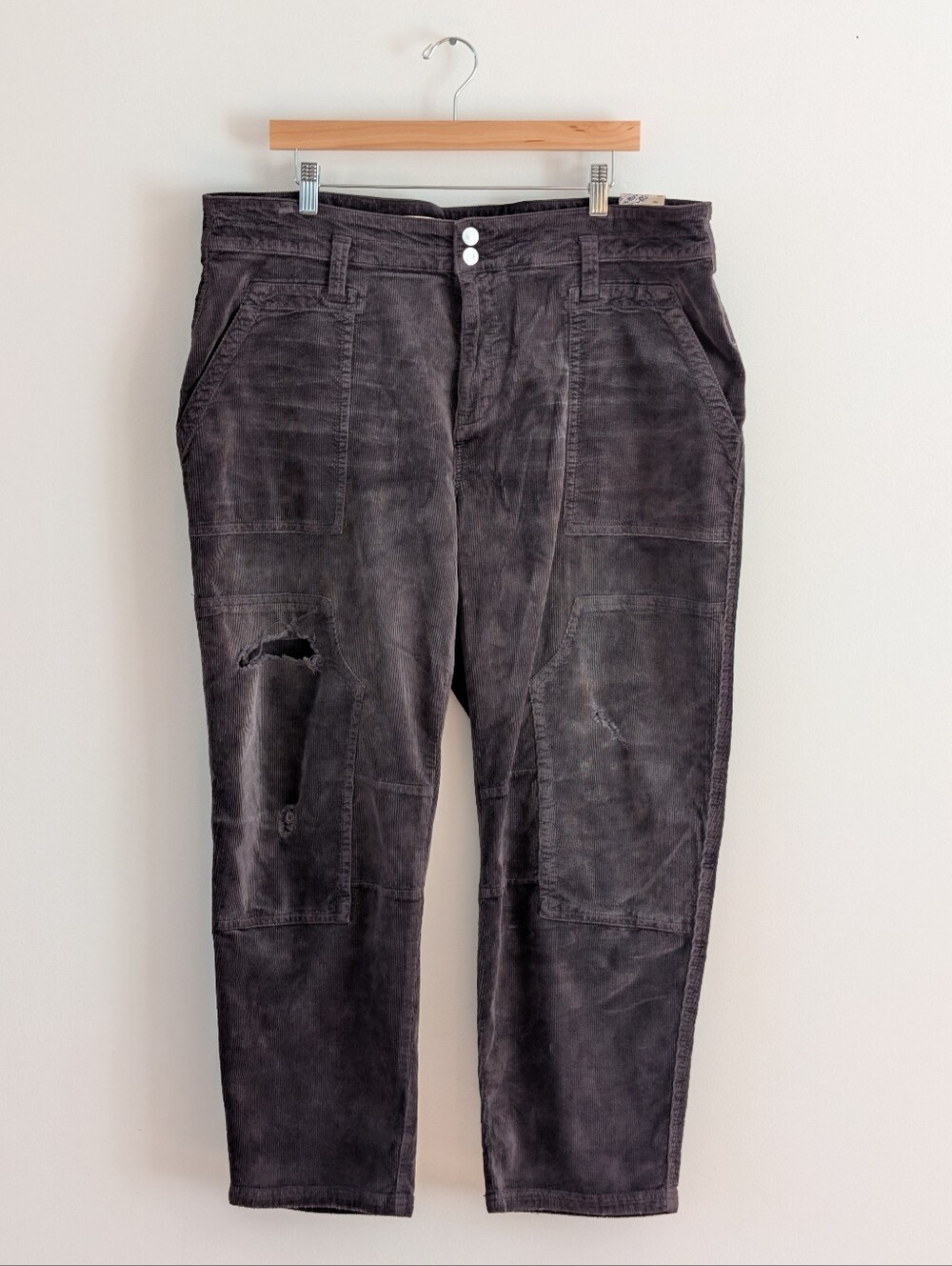Anthropologie Pilcro The Wanderer Straight Leg Corduroy Pants - 18W